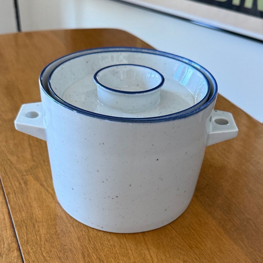 Blue Mist 1.5 Qt Round Covered Casserole by Dansk